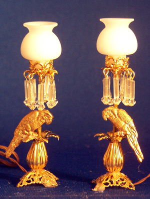 Parrot Buffet Lamps
